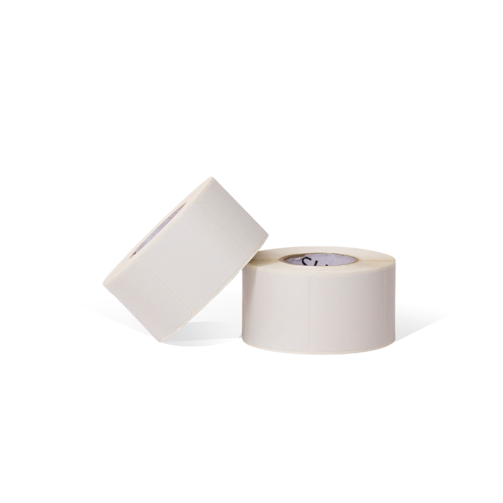 10 Rolos Etiqueta 40×50 Papel Couche Adesiva
