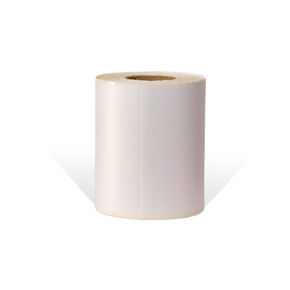 10 Rolos Etiqueta 100x30 Papel Couche Adesiva