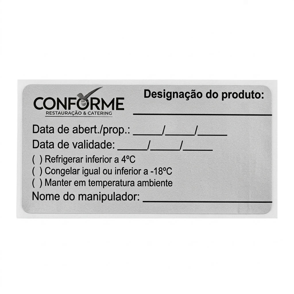 10 Rolos Etiqueta 60×30 Térmica Adesiva com Impressão – Conforme Segurança dos Alimentos